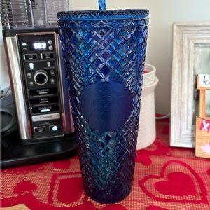 Dark Blue Starbucks Tumblr